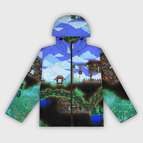 Женская ветровка TERRARIA / 3D-Черный – фото 1