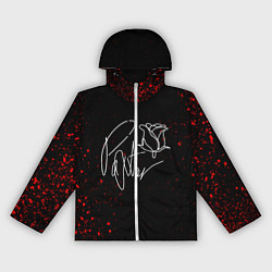 Ветровка с капюшоном женская Payton Moormeier: Black Style, цвет: 3D-белый