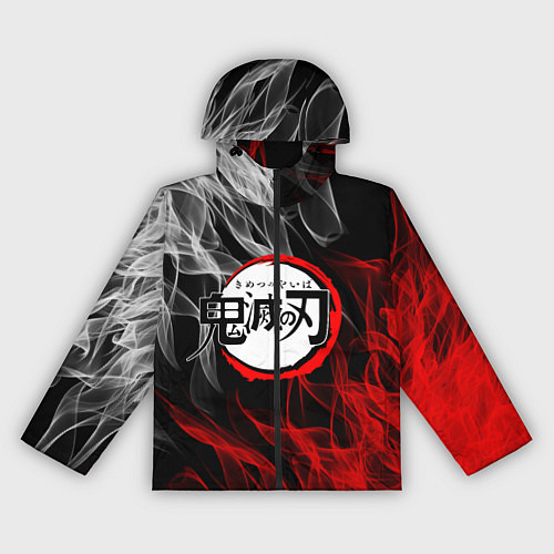 Женская ветровка KIMETSU NO YAIBA / 3D-Черный – фото 1
