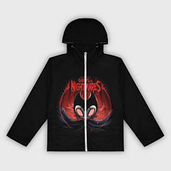 Ветровка с капюшоном женская Hollow Knight, цвет: 3D-белый