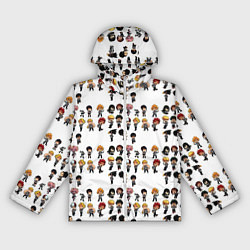 Ветровка с капюшоном женская Моя Геройская Академия, цвет: 3D-белый