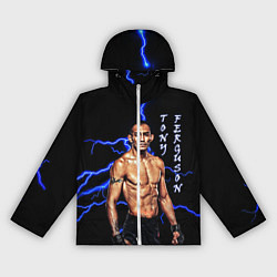 Ветровка с капюшоном женская TONY FERGUSON, цвет: 3D-белый