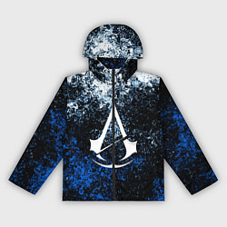 Ветровка с капюшоном женская ASSASSINS CREED, цвет: 3D-черный