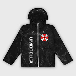 Ветровка с капюшоном женская UMBRELLA CORP, цвет: 3D-белый