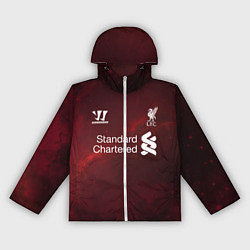 Ветровка с капюшоном женская Liverpool, цвет: 3D-белый