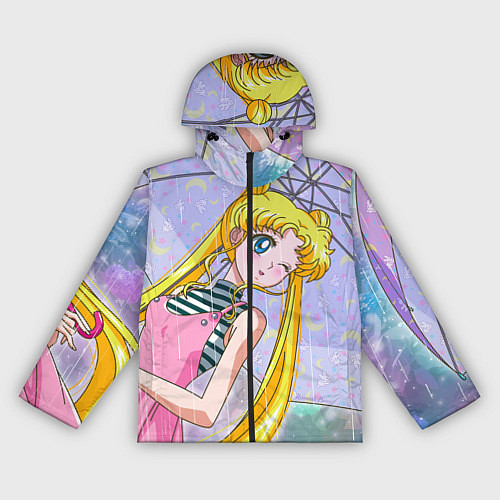 Женская ветровка Sailor Moon / 3D-Черный – фото 1