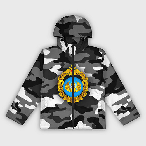 Женская ветровка ВДВ / 3D-Черный – фото 1