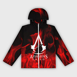 Ветровка с капюшоном женская ASSASSINS CREED, цвет: 3D-белый