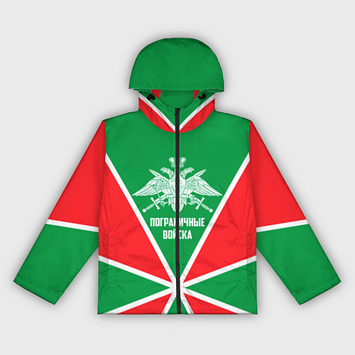 Женская ветровка Пограничные Войска / 3D-Черный – фото 1