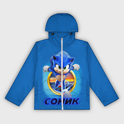 Ветровка с капюшоном женская SONIC, цвет: 3D-белый