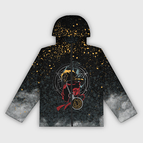 Женская ветровка Стальной алхимик / 3D-Черный – фото 1