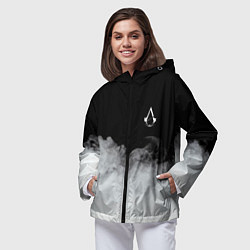 Ветровка с капюшоном женская Assassin??s Creed, цвет: 3D-черный — фото 2