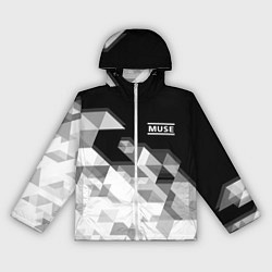 Ветровка с капюшоном женская Muse, цвет: 3D-белый