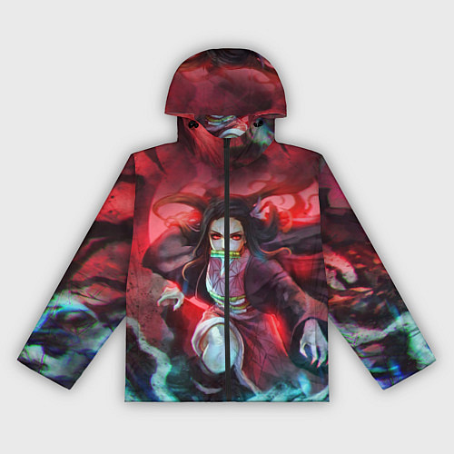 Женская ветровка KIMETSU NO YAIBA / 3D-Черный – фото 1