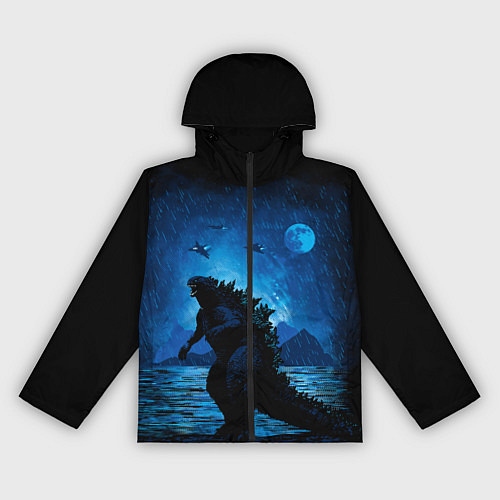 Женская ветровка GODZILLA / 3D-Черный – фото 1