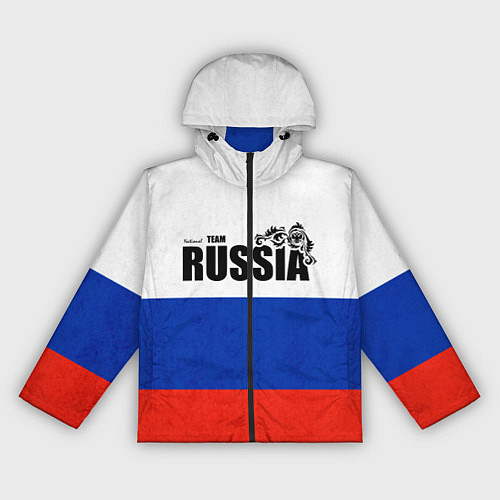 Женская ветровка Russia / 3D-Черный – фото 1