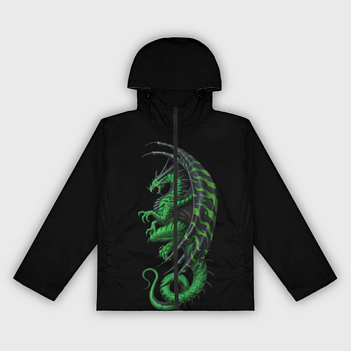 Женская ветровка Green Dragon / 3D-Черный – фото 1