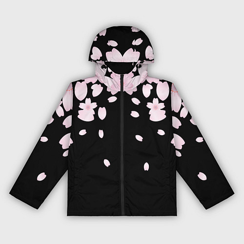Женская ветровка САКУРА / 3D-Черный – фото 1
