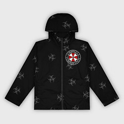 Ветровка с капюшоном женская Umbrella Corp, цвет: 3D-черный