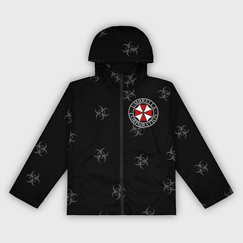 Женская ветровка Umbrella Corp / 3D-Черный – фото 1