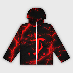 Ветровка с капюшоном женская DOOM ETERNAL, цвет: 3D-белый