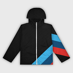 Ветровка с капюшоном женская BMW MASK, цвет: 3D-белый