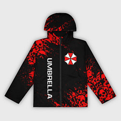 Ветровка с капюшоном женская UMBRELLA CORP, цвет: 3D-черный