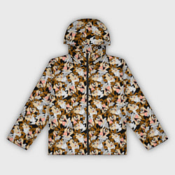 Ветровка с капюшоном женская Looney Tunes, цвет: 3D-черный