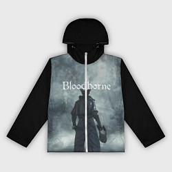 Ветровка с капюшоном женская Bloodborne, цвет: 3D-белый