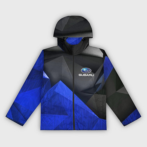 Женская ветровка SUBARU / 3D-Черный – фото 1