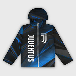 Ветровка с капюшоном женская JUVENTUS, цвет: 3D-белый