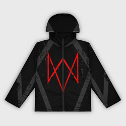 Ветровка с капюшоном женская WATCH DOGS LEGION, цвет: 3D-черный