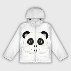 Ветровка с капюшоном женская Panda, цвет: 3D-белый