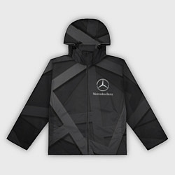 Ветровка с капюшоном женская MERCEDES, цвет: 3D-черный