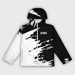 Ветровка с капюшоном женская Judo, цвет: 3D-белый