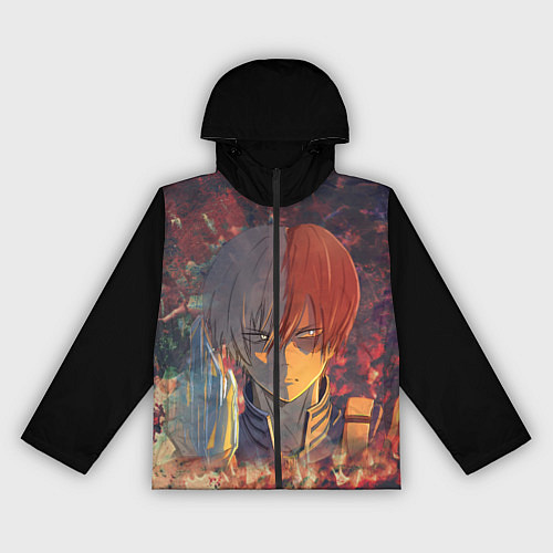 Женская ветровка Шото Тодороки / 3D-Черный – фото 1