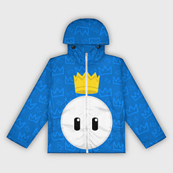 Ветровка с капюшоном женская Fall guys, цвет: 3D-белый