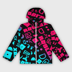 Ветровка с капюшоном женская Roblox, цвет: 3D-белый