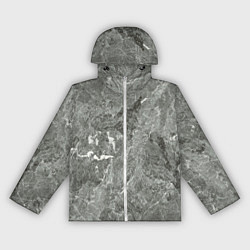 Ветровка с капюшоном женская Grey, цвет: 3D-белый