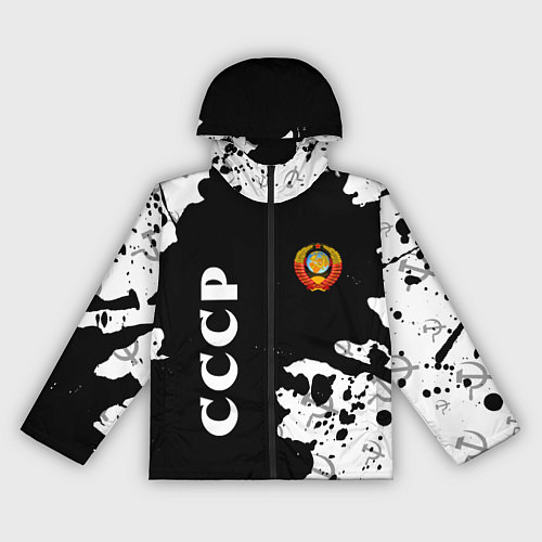 Женская ветровка СССР USSR / 3D-Черный – фото 1