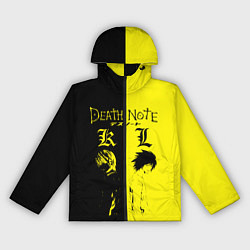 Ветровка с капюшоном женская Death Note, цвет: 3D-черный