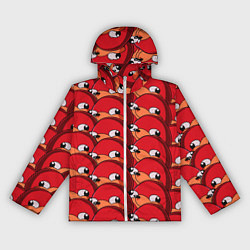 Ветровка с капюшоном женская Knuckles, цвет: 3D-белый