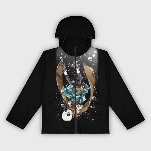 Женская ветровка UNDERTALE / 3D-Черный – фото 1