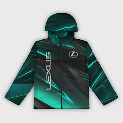 Ветровка с капюшоном женская Lexus, цвет: 3D-черный