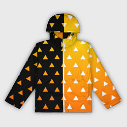 Ветровка с капюшоном женская ZENITSU ЗЕНИТСУ КИМОНО, цвет: 3D-белый