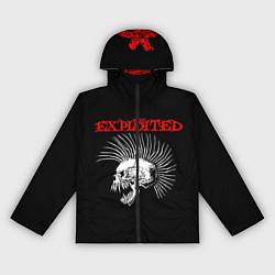 Ветровка с капюшоном женская The Exploited, цвет: 3D-черный