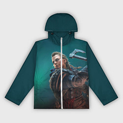 Ветровка с капюшоном женская ASSASSINS CREED VALHALLA, цвет: 3D-белый