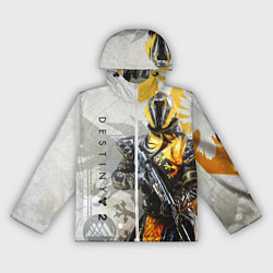 Ветровка с капюшоном женская DESTINY, WARLOCK, цвет: 3D-белый