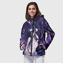 Ветровка с капюшоном женская Альбедо, цвет: 3D-черный — фото 2