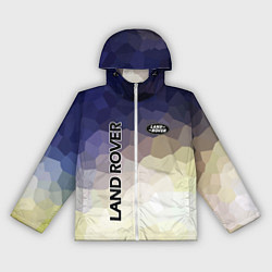 Ветровка с капюшоном женская LAND ROVER, цвет: 3D-белый